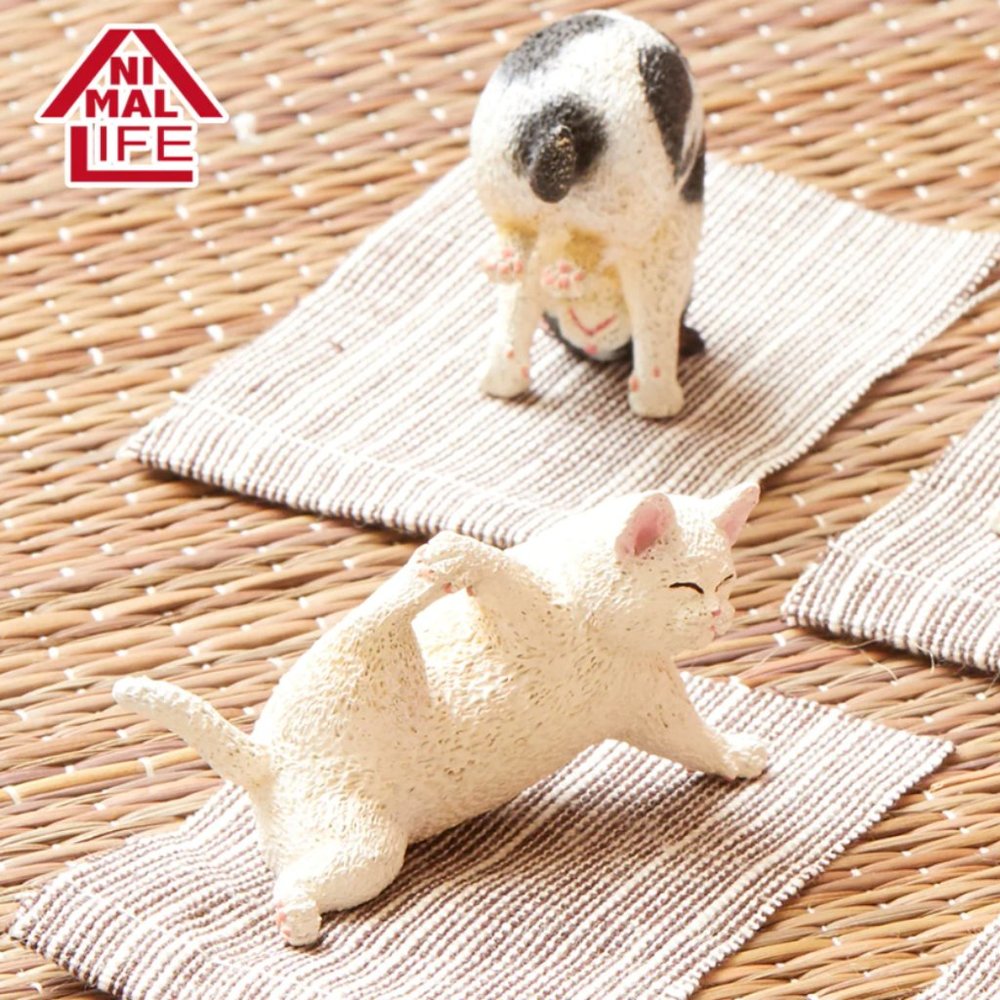 Animal Life Baby Yoga Cat Blind Box Vinyl Trading Figure by Yendar